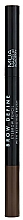 Düfte, Parfümerie und Kosmetik Augenbrauenstift - MUA Brow Define Eyebrow Pencil With Blending Brush