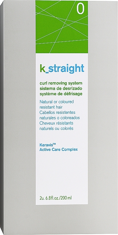 Komplex zum Glätten von grobem Haar - Lakme K-Straight Curl Removing System for Resistant Hair 0 — Bild N1
