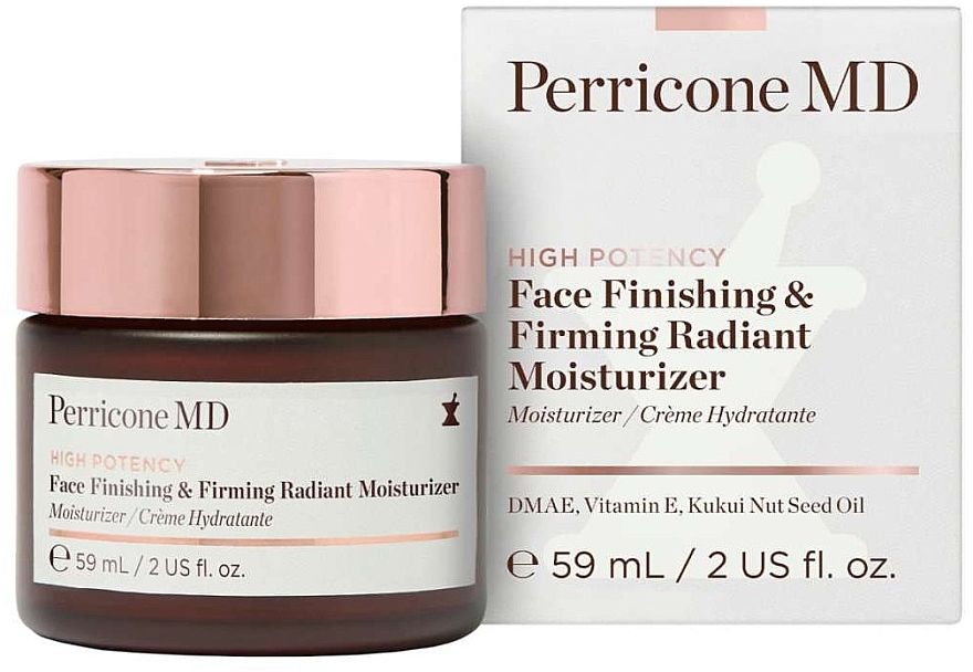 Feuchtigkeitsspendende Gesichtscreme - Perricone MD High Potency Face Finishing & Firming Radiant Moisturizer — Bild N1