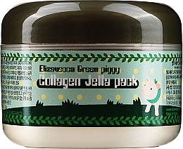 Düfte, Parfümerie und Kosmetik Feuchtigkeitsspendende Gesichtsmaske mit Kollagen - Elizavecca Face Care Green piggy Collagen Jella Pack