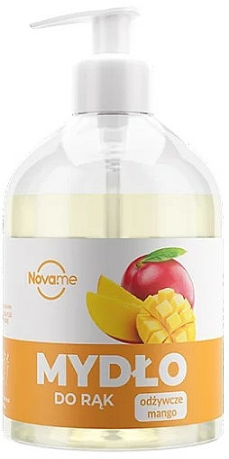 Flüssige Handseife mit Mangoduft - Novame Nutritious Mango Hand Soap — Bild N1