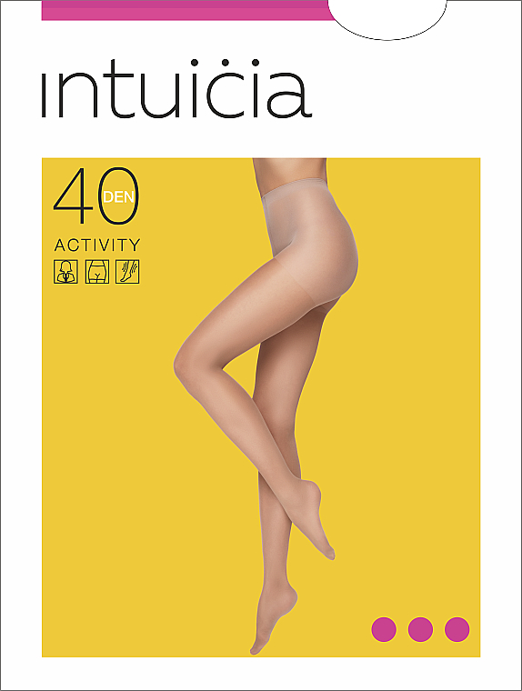 Strumpfhose ACTIVITY 40 Den beige - Intuicia — Bild N1