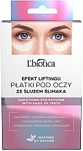 Düfte, Parfümerie und Kosmetik Verjüngende Augenpatches mit Schneckenschleim - L'biotica Hydrogel Eye Pads With Snail Slime Rejuvenating