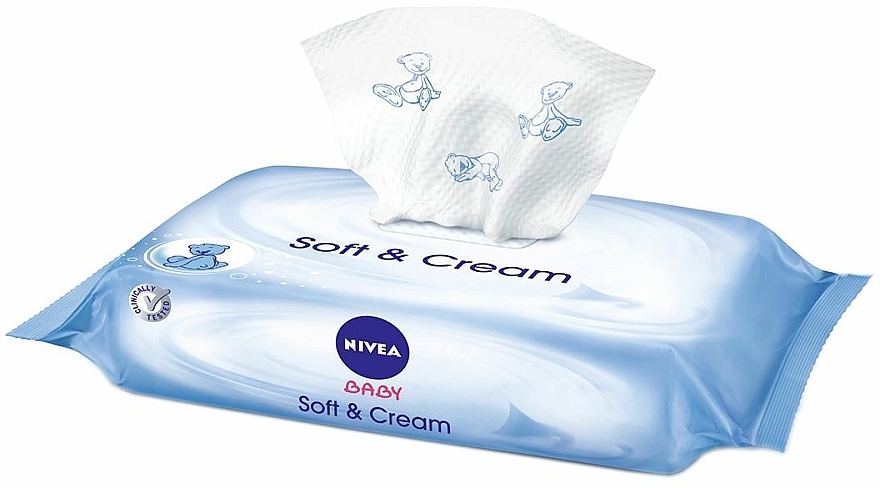 Feuchttücher für Babys - Nivea Baby Soft & Cream Cleansing Wipes — Bild N3