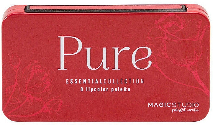 Lippenstiftpalette 6 Farbtöne - Magic Studio Pure Lipstick Palette  — Bild N3