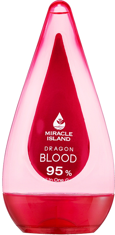 Feuchtigkeitsspendendes und beruhigendes Gel für Gesicht, Haar und Körper mit Drachenblut - Miracle Island Dragon Blood 95% All In One Gel — Bild N1