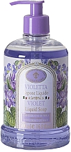 Flüssigseife Veilchen - Saponificio Artigianale Fiorentino Violetta Liquid Soap — Bild N1