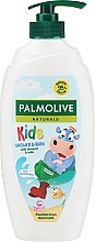Baby-Duschcreme Nilpferd - Palmolive Naturals Kids Shower & Bath With Almond Milk — Bild N1