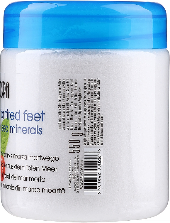 Salz für müde Füße - BingoSpa Salt for Tired Feet — Foto N2