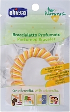 Chicco Perfumed Bracelet  - Mückenschutzarmband mit Duft orange-gelb-weiß — Bild N1
