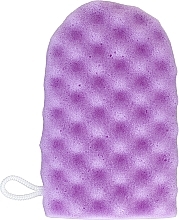 Handschuh-Waschlappen violett - LULA — Bild N2