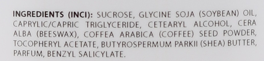 Straffendes Kaffee-Zuckerpeeling für den Körper gegen Cellulite - Organique Spa Therapie Coffee Sugar Peeling — Foto N5