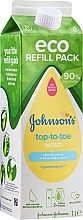 Düfte, Parfümerie und Kosmetik Badegel (Refill) - Johnson`s Baby Top-To-Toe Eco Refill Pack