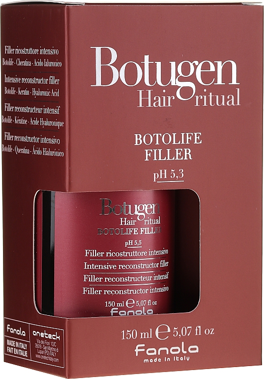 Aufbauende Haarlotion für geschädigtes Haar - Fanola Botugen Hair System Botolife Filler — Bild N3