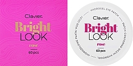 Hydrogel-Augenpatches mit Rose - Clavier Bright Look Rose Hydrogel Eye Patch — Bild N2