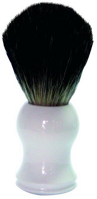 Rasierpinsel Plastik weiß - Golddachs Shaving Brush Pure Badger Plastic White — Bild N1