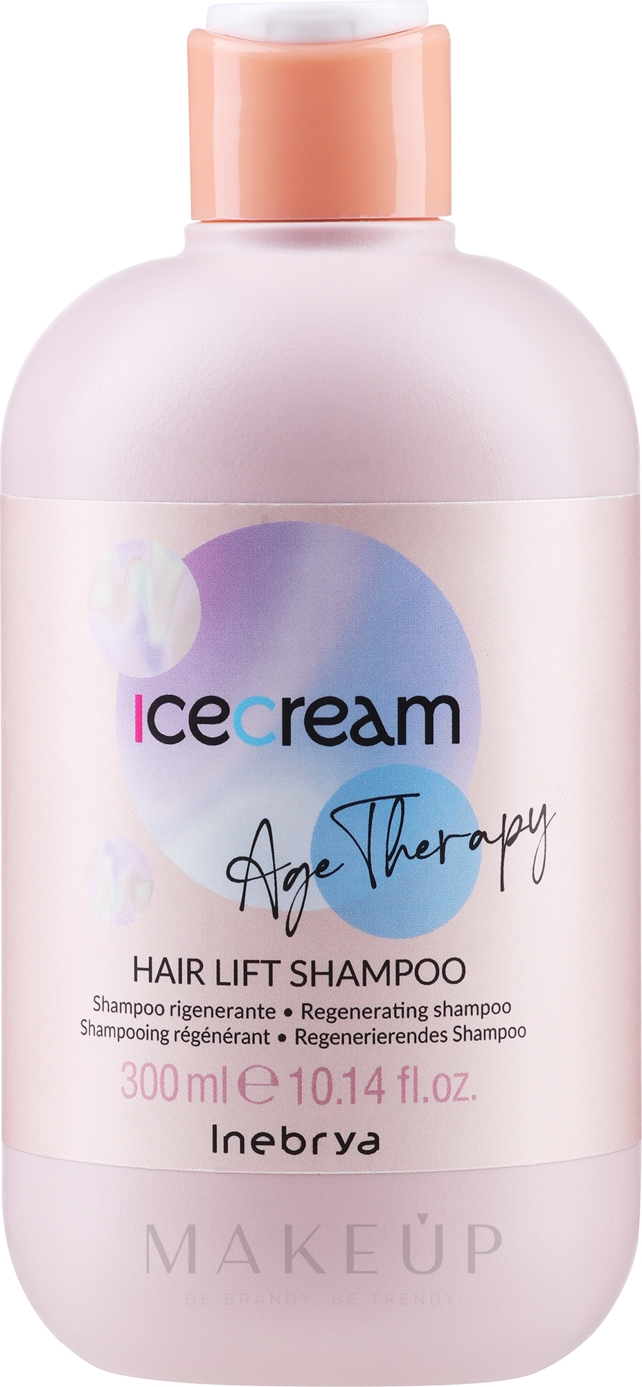 Regenerierendes Haarshampoo mit Kollagen - Inebrya Ice Cream Age Therapy Hair Lift Shampoo — Foto 300 ml