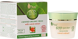 Regenerierende Gesichtscreme mit Karottenextrakt 30+ - Ava Laboratorium Eco Garden Certified Organic Cream With Carrot — Bild N1