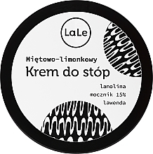 Düfte, Parfümerie und Kosmetik Fußcreme mit Lanolin und Urea 15% - La-Le Foot Cream