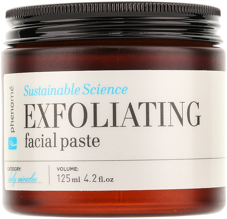 Peeling-Paste für das Gesicht mit weißem Ton und Bio Reispulver - Phenome Exfoliating Facial Pasta — Bild N2