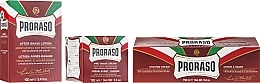 Rasierset für Männer - Proraso Classic Shaving Metal Red "Primadopo" (Creme vor der Rasur 100ml + Rasiercreme 150ml + After Shave Lotion 100ml) — Bild N8