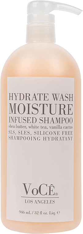 Shampoo - VoCe Haircare Hydrate Wash Liter — Bild N1
