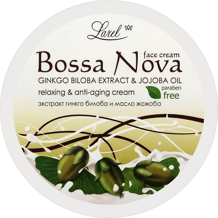 Entspannende Anti-Aging Creme für Gesicht und Hals mit Ginkgo Biloba und Jojobaöl - Marcon Avista Bossa Nova Cream — Bild N1