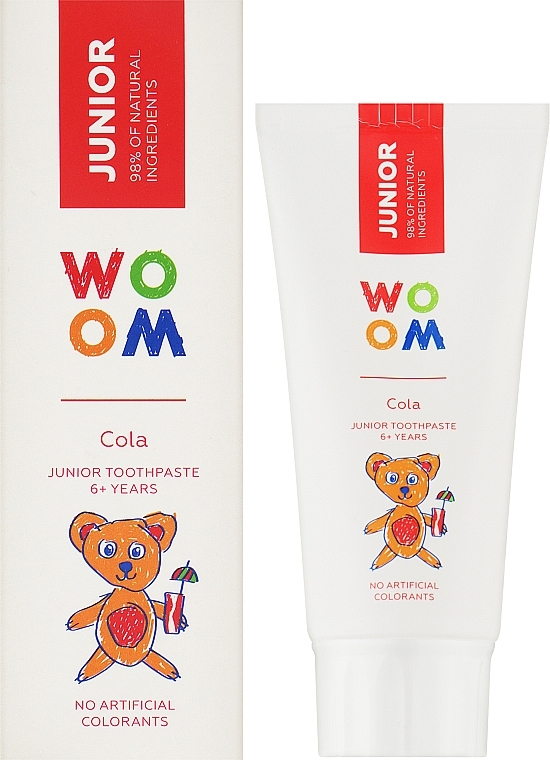Zahnpasta für Kinder Junior Cola - Woom Junior Cola Toothpaste — Bild N2