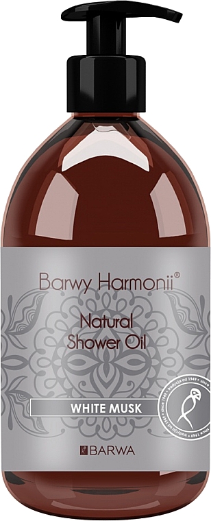 Natürliches Duschöl mit weißem Moschus - Barwa Harmony Oil Shower White Musk