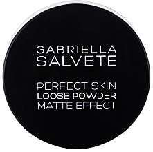 Düfte, Parfümerie und Kosmetik Loser Gesichtspuder mit Matt-Effekt - Gabriella Salvete Perfect Skin Loose Powder Puder