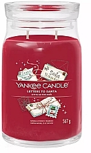 Duftkerze - Yankee Candle Letters to Santa Scented Candle — Bild N1