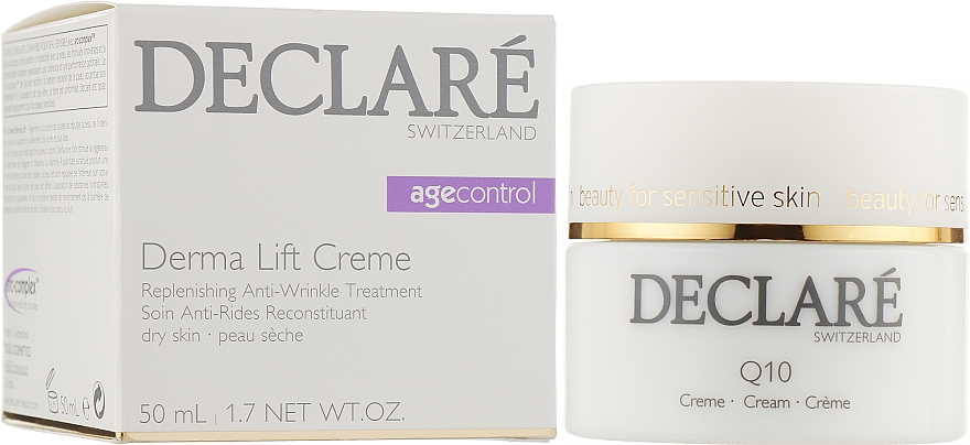 Regenerierende und schützende Anti-Falten Gesichtscreme - Declare Derma Lift Replenishing Cream — Bild N2