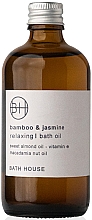 Düfte, Parfümerie und Kosmetik Badeöl mit Bambus und Jasmin - Bath House Bamboo&Jasmine Bath Oil