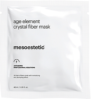 Gesichtsmaske - Mesoestetic Age Element Crystal Fiber Mask — Bild N1