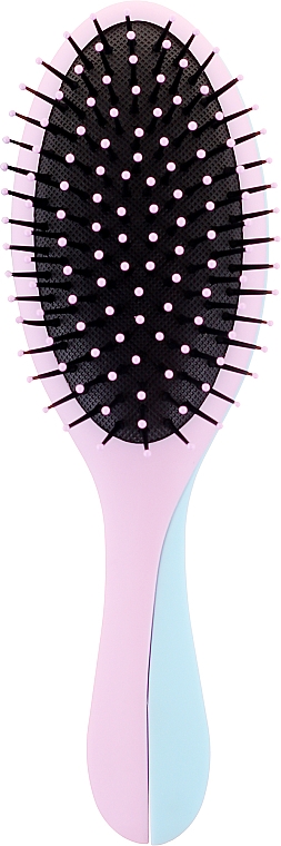 Haarbürste rosa-blau - Twish Professional Hair Brush With Magnetic Mirror Mauve-Blue — Bild N2