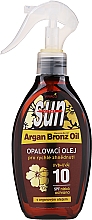 Düfte, Parfümerie und Kosmetik Bräunungsöl mit Arganöl SPF 10 - Vivaco Sun Argan Oil SPF 10