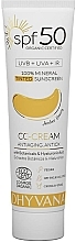 Sonnenschutz CC-Creme SPF50 - Dhyvana Botanicals & Hyaluronic Acid CC-Cream — Bild N2