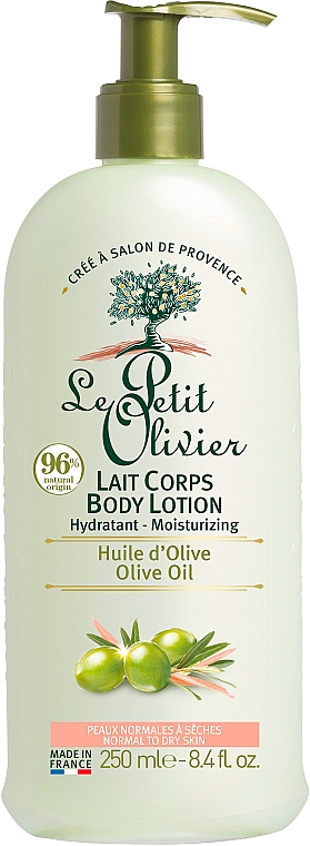 Pflegende Körperlotion mit Olivenöl - Le Petit Olivier Lait Corps Huile D'Olive — Bild N1