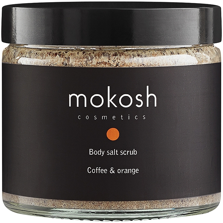 Salz-Körperpeeling mit Kaffee und Orange - Mokosh Cosmetics Body Salt Scrub Coffee & Orange