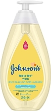 Sanftes Haar- und Körperreinigungsgel für Kinder und Babys - Johnson’s Baby Top-To-Toe Wash Gel — Bild N1