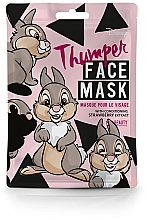 Düfte, Parfümerie und Kosmetik Pflegende Tuchmaske für das Gesicht mit Erdbeerextrakt Disney Thumper - Mad Beauty Disney Animal Face Mask Thumper