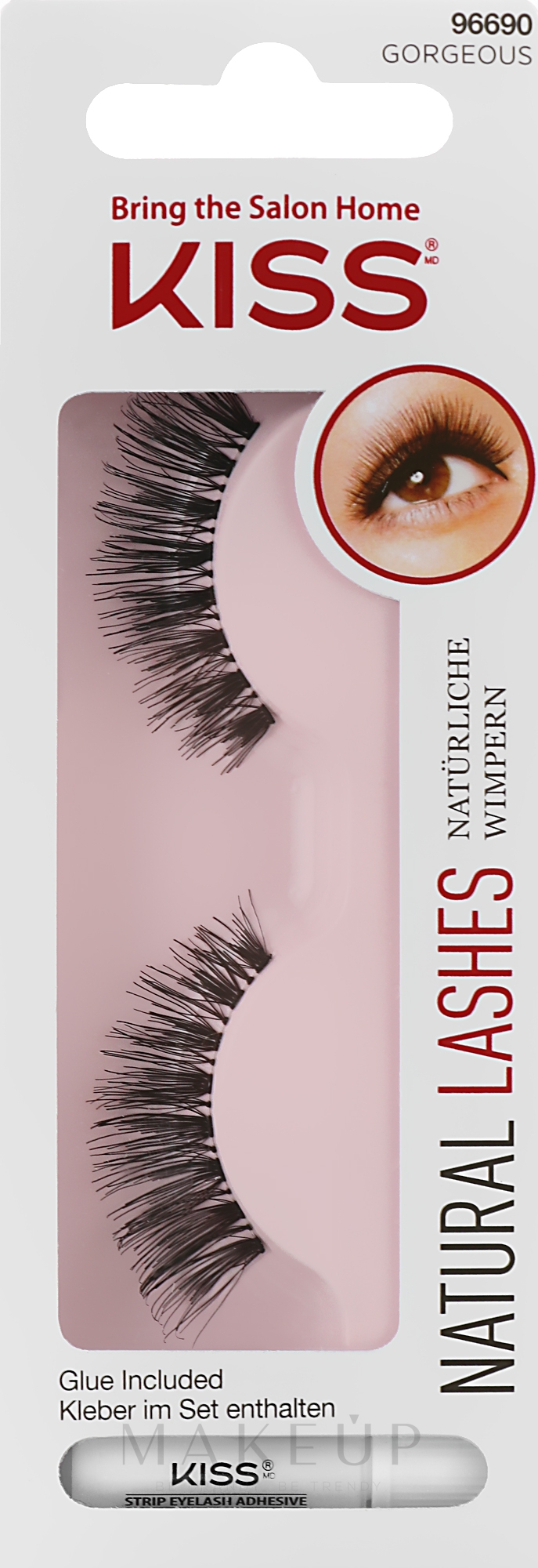 Künstliche Wimpern - Kiss False Lash Stunning — Bild 2 St.