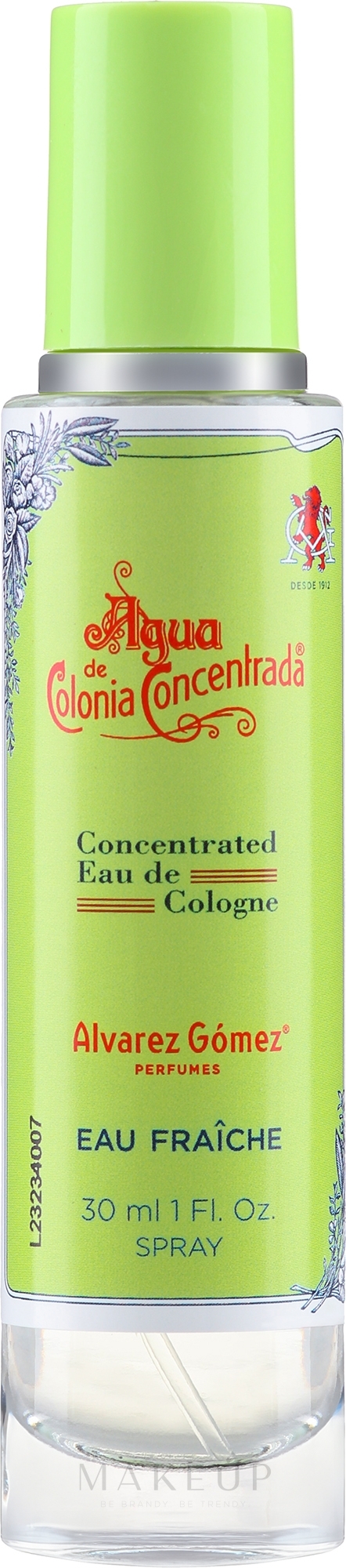Alvarez Gomez Agua de Colonia Concentrada Eau Fraiche - Eau de Cologne — Bild 30 ml
