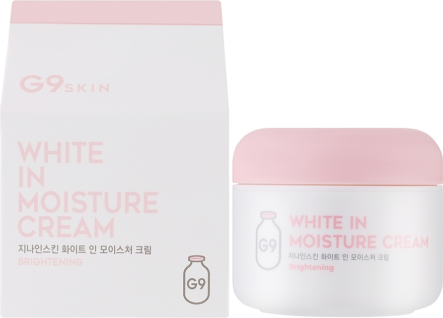 Feuchtigkeitsspendende und aufhellende Gesichtscreme - G9Skin White In Moisture Cream — Bild N2