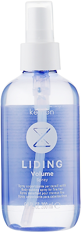 Texturierendes Haarspray mit Sojaprotein für mehr Volumen - Kemon Liding Volume Spray — Bild N1