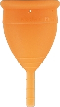 Düfte, Parfümerie und Kosmetik Menstruationstasse Modell 1 orange - Lunette Reusable Menstrual Cup Orange Model 1