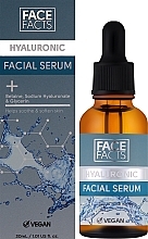 Feuchtigkeitsspendendes Hyaluron-Gesichtsserum - Face Facts Hyaluronic Hydrating Facial Serum — Bild N2