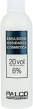 Oxidationsemulsion 20 Volumen 6% - Palco Professional Emulsione Ossidante Cosmetica — Bild N1