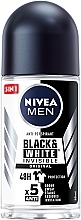 Deo Roll-on Antitranspirant - NIVEA MEN Invisible for Black & White Power Deodorant Roll-on  — Foto N1