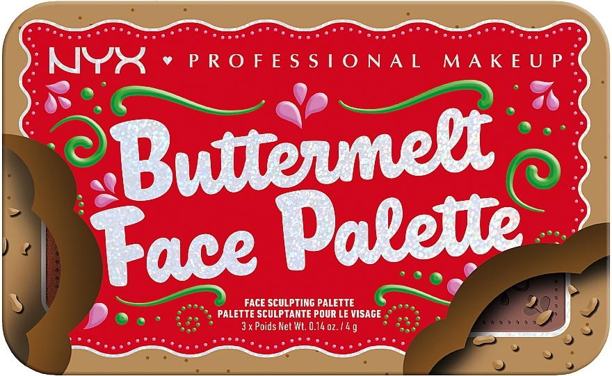 Make-up Palette für das Gesicht - NYX Professional Makeup Buttermelt Face Palette — Bild N3